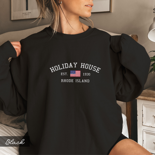 Embroidered Holiday House Swiftie Sweatshirt - Eras Tour Merch