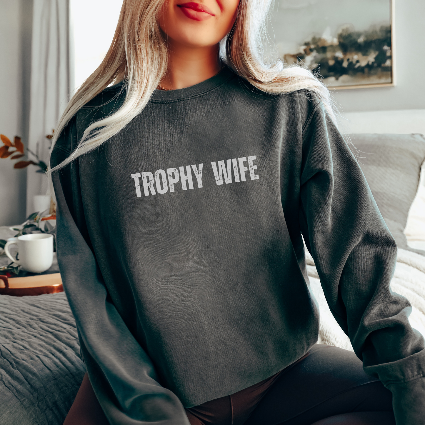 Trophy Wife Crewneck Sweatshirt